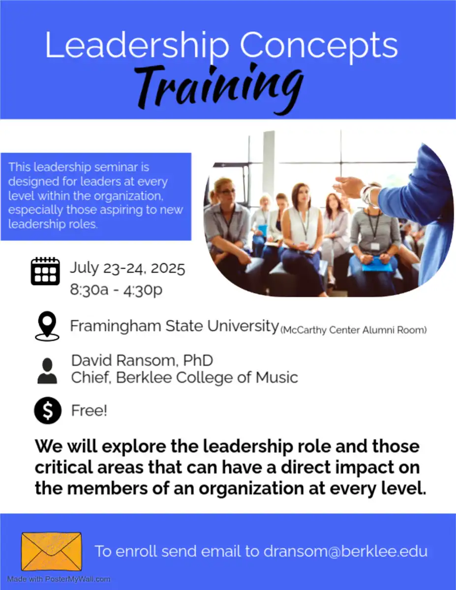 Leadership Concepts Training